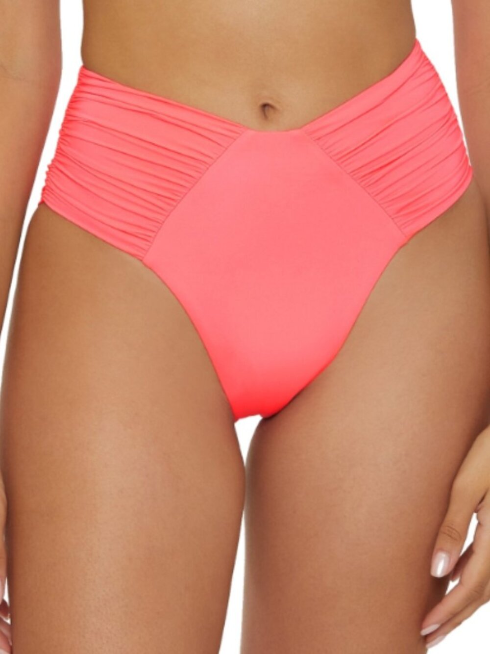 Becca Women's Bikini Swim Bottoms Size L 7572